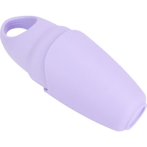 Rouleau de massage facial froid, balle de massage glacée, outil de massage pour soulager la douleur par thérapie par le froid, violet (1/5)