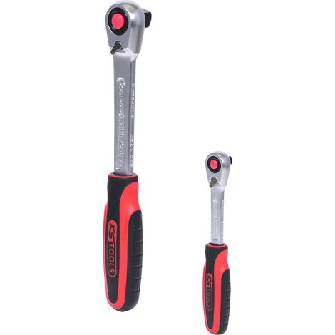 KS TOOLS SlimPOWER Umschaltknarren-Satz 2tlg. 1/4"+1/2" - 920.0002 (1/5)