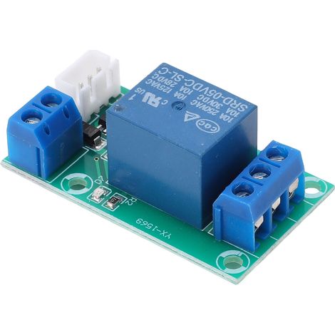 Interrupteur Tactile Capacitif 1 Voie Faible Consommation Module Bouton Tactile Ordinateur avec Verrouillage Automatique 5V (1/5)