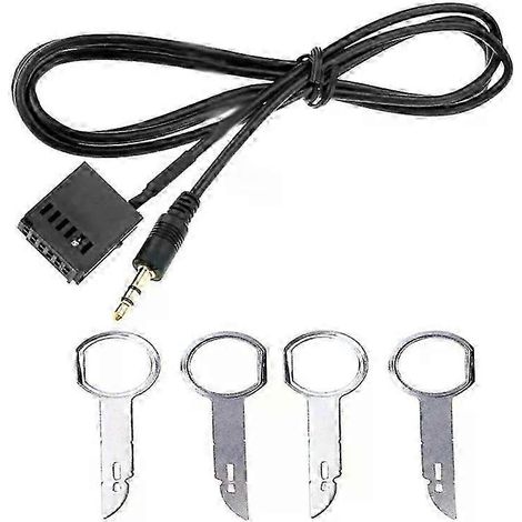Biurlink 6000CD AUX-IN Kabeladapter Autoradio 6000-CD AUX-Kabel passend für D Fiesta Focus 6000 CD-JXLGV (1/5)