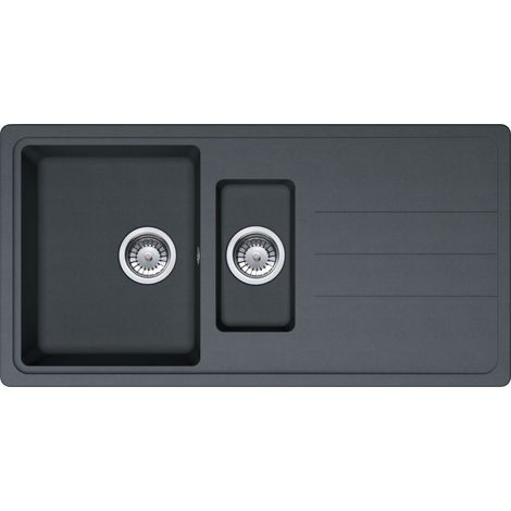 Évier Opale 651 Tectonite - graphite - 970 x 500 x 190 mm - sous-meuble 60 cm - vidage manuel - Franke (1/2)