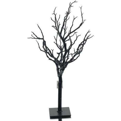 GASPER Dekobaum Schwarz 40 cm - Metall & Kunststoff