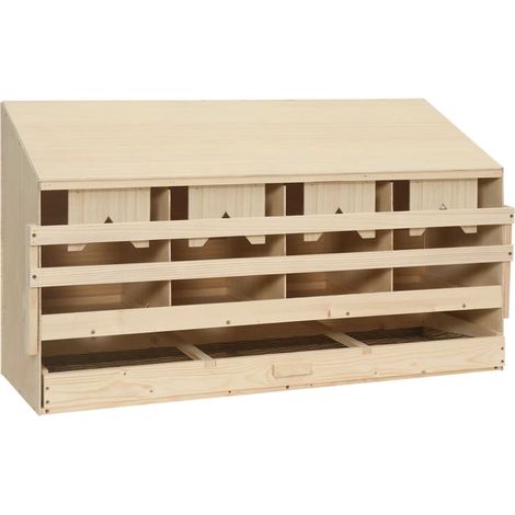 4er Legenest 106x40x59 cm Massivholz Kiefer vidaXL (1/5)