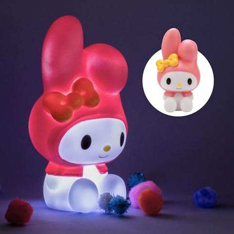 BLUE SKY STUDIOS MY MELODY LAMPE À CONTRÔLE TACTILE POUR CHAMBRE DE FILLE MOTIF HELLO KITTY DÉCORATION DE BUREAU MIGNONNE