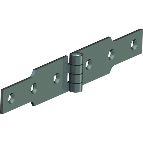 Charnière à congé acier décapé 300 x 50 x 3,5 mm - MONIN