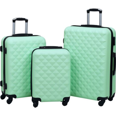 Teenpull – Hartschalen-Trolley-Set 3 Stk. Minzgrün ABS (1/5)