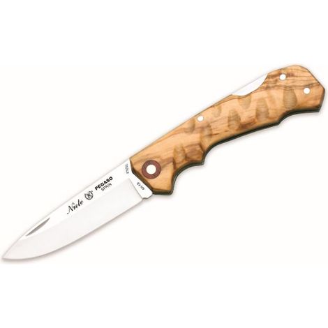 Rasierapparat Pegaso 603 Miguel Nieto von 19 cm mit Stahlklinge von 8 cm und mango aus Naturholz von Olivenbaum