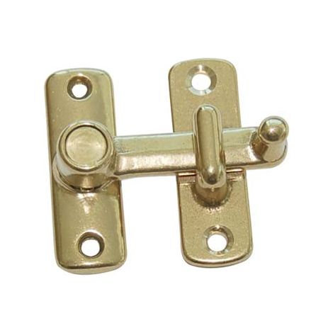 TAVELLINO A SCATTO OTTONE LUCIDO - MM 16X50 H.MM 19 + INCONTRO MM 16X50 I.MM 15- 10 pezzi