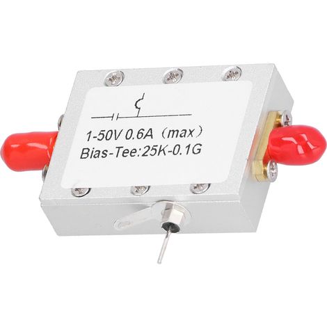 Condensateur RF de Polarisation 25K-100MHz 1-50V DC pour Circuits Électroniques (1/5)