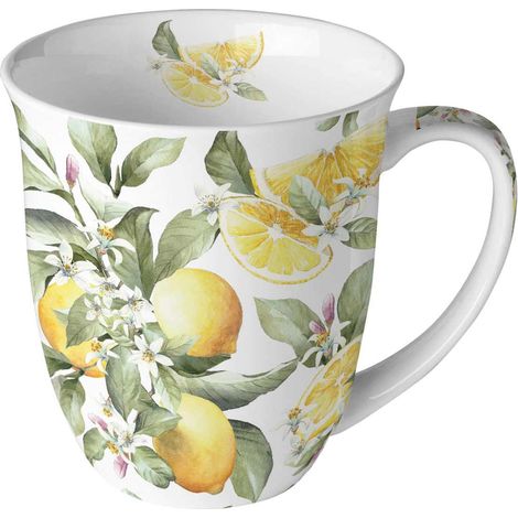 Tasse en Porcelaine Fine citrons (1/3)