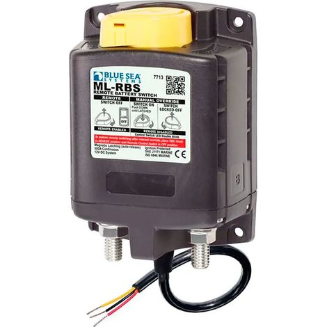 Interruttore batteria mastervolt aster remote battery disconnect switch 12V DC