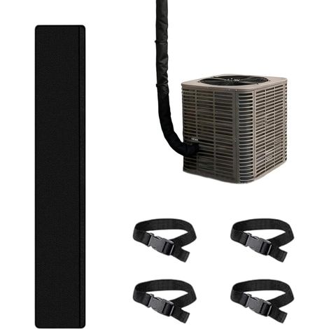 Gaine Isolante Pour Tuyau De Climatisation Étanche Anti-Poussière Thermique Gaine Réductrice De Chaleur Pour Tuyau De Climatiseur Pour Maison Dortoir Bureau Chambre Salon (1/5)