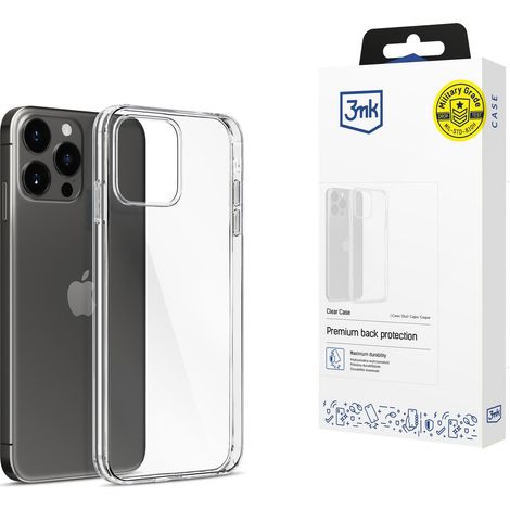 Funda transparente 3mk para Apple iPhone 15 Pro