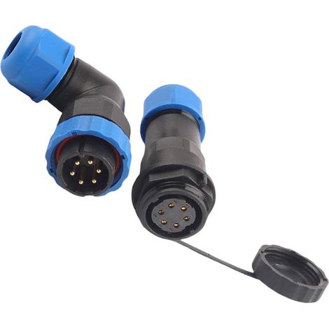 SP20W Connecteur rapide étanche Angles de puissance industrielle pour équipements électriques et projets d'amélioration de la maison étanche rapide (1/5)