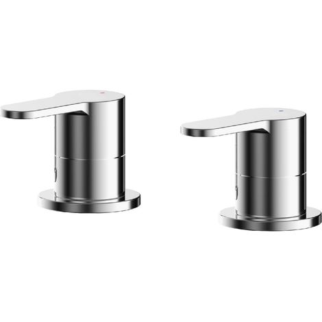 Nuie Arvan Chrome 3/4 Inch Side Valves - ARV308 (1/2)