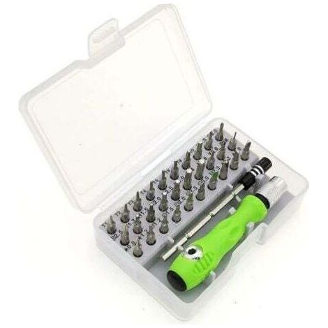 Tournevis Précision Kit,32-in-1 Mini Kit de Tournevis Clés Allen Outils de Réparation pour iphone Portable Laptop Montre Bijoux Jouets Lunettes macBook (1/5)
