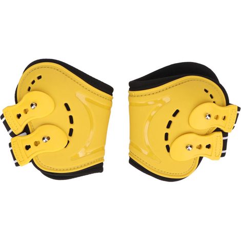 Guêtres pour boulets de cheval, respirantes, antidérapantes, légères, pour équipement de protection, jaune, L-Crezuo