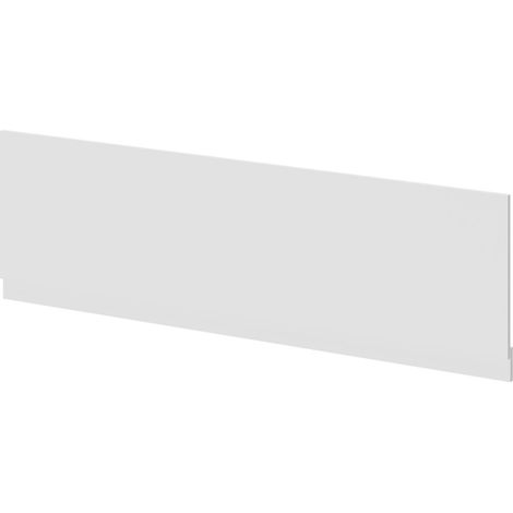 Gloss White MDF 1800mm Front Bath Panel with Plinth (1/4)