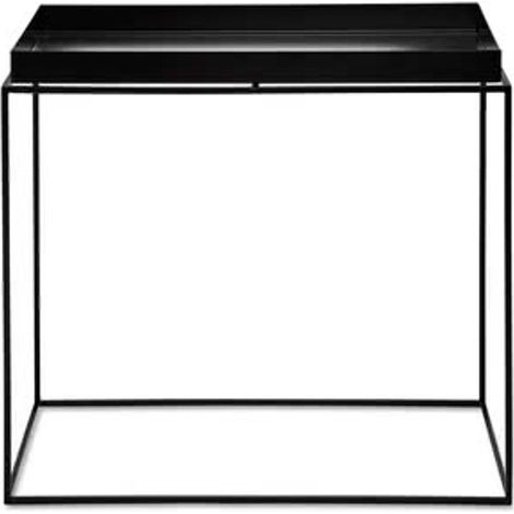[GEBRAUCHT] B-Ware Hay Tray Table Tisch Nachttisch Couchtisch Beistelltisch 60x40 Cm Stahl Schwarz