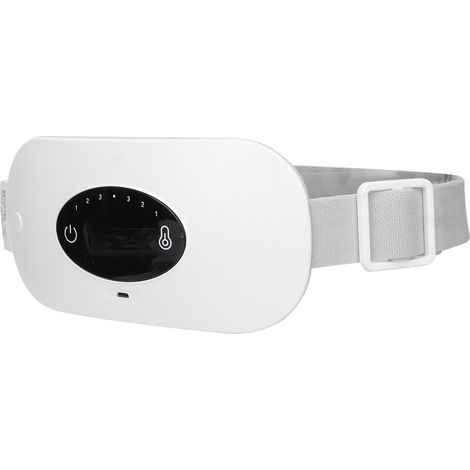 Ceinture électrique amincissante pour femme, appareil de massage vibrant à chaleur rapide, gaine portable blanche, machine de soin taille. (1/5)