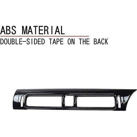 Cache de sortie de climatisation de console centrale RHD pour GR86 BRZ 2021-2023 Noir-- (1/4)