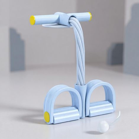 Bande élastique de résistance à 6 tubes pour la musculation, les abdominaux, les jambes et les chevilles. (1/5)