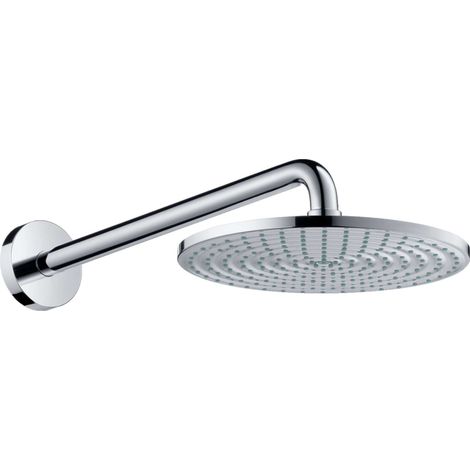 Hansgrohe Raindance - Rociador de ducha S 240 Air 1jet EcoSmart 9 l/min con brazo de ducha 39 cm, cromo 27461000 (1/3)