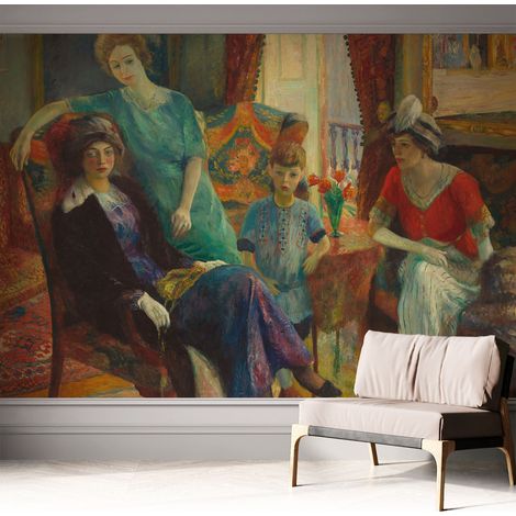 Fotomurale adesivo - parete decorativa - decorazione casa - stile moderno parete - Eleganza classica 312x219 cm (1/5)