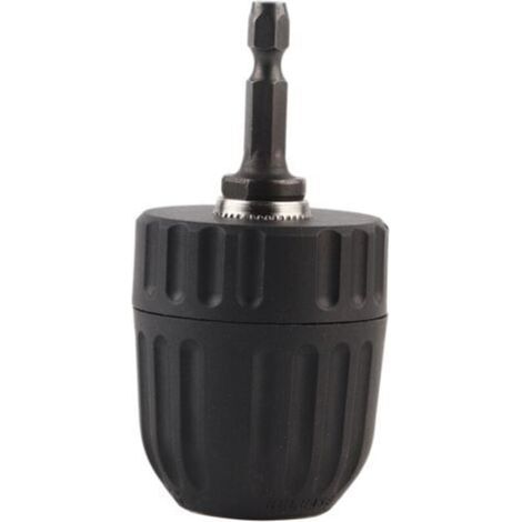 Mandrin de perçage sans clé 3/824UNF 0,810 mm avec adaptateur de tige hexagonale 1/4'' (1/5)