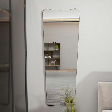 Miroir mural design organique 150 cm - entrée, dressing CODY (1/5)