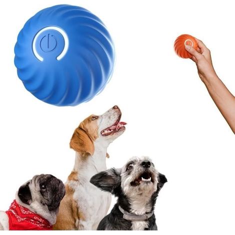 Jouet Chien - Automatic Smart Teasing Dog Ball - Rechargeable par USB - Caoutchouc souple Tpr - Intérieur (1/4)