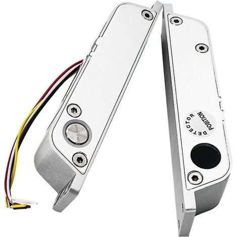 Fiche de données de sécurité électrique 12 V 4 fils pour portes en bois, compatible avec Lron BRILVIBERA (1/3)