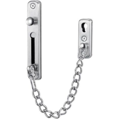 Chaîne de sécurité pour porte, verrou de porte, chaîne en acier inoxydable moulé-AquaForge (1/5)