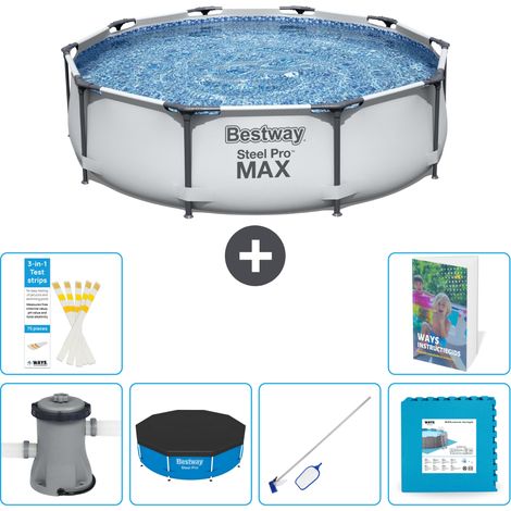 Bestway Steel Pro MAX Rund - 305x76 cm - 7-teilig S191