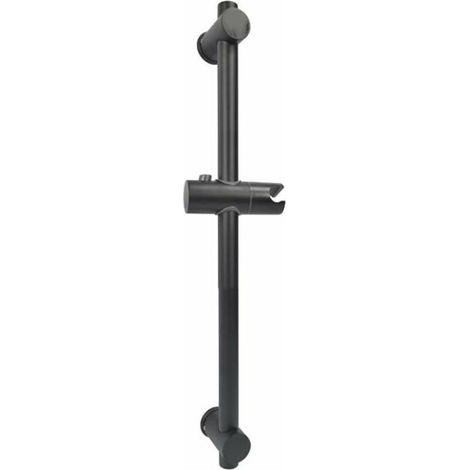 – Barre de douche en acier inoxydable 304 – Supports réglables en hauteur et angle – Finition brossée – Longueur 66 cm – Hauteur 660 mm (1/5)