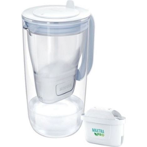 Brita Glasfilterkaraffe blau 2,5 Liter