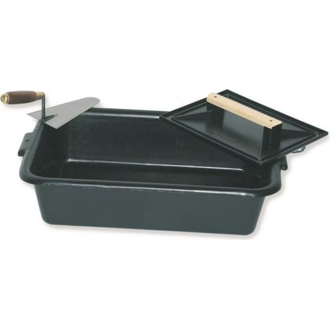 Kit de Maçon Auge 25L avec Truelle et Taloche - Mondelin