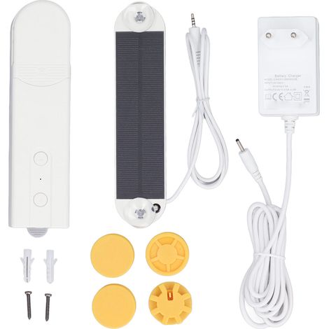 Kit de moteur de stores intelligents, rouleau de chaîne, ouvre-rideau automatique Rechargeable pour le contrôle de l'application Tuya (1/5)