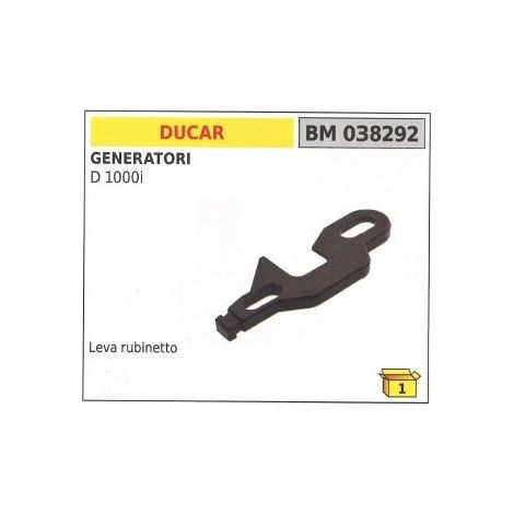 Lever Grifo de combustible generador DUCAR D 1000i 038292