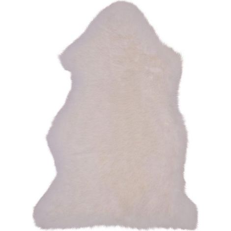 Cuir d'agneau ivoire 50x85 cm