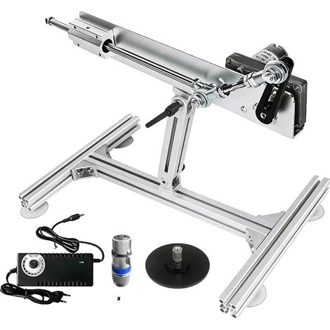 Kit de actuador lineal, velocidad ajustable, aleación de aluminio duradera, C, 6-20 cm, 230 rpm. (1/2)