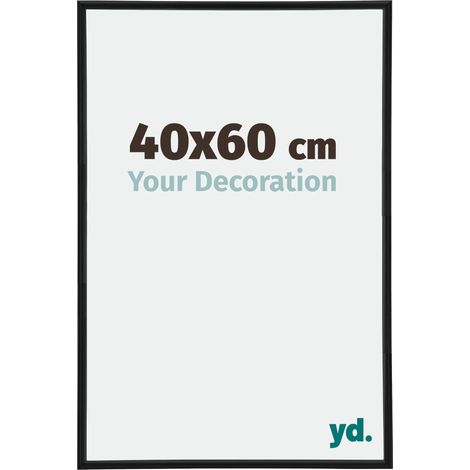yd. - Cadre photo 40x60 - Noir Mat - Plastique - Annecy