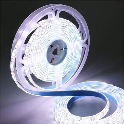 Ruban Led 12V, 5M Bandeau Led Blanc Froid, Ip65 Exterieur Etanche[L257] (1/5)