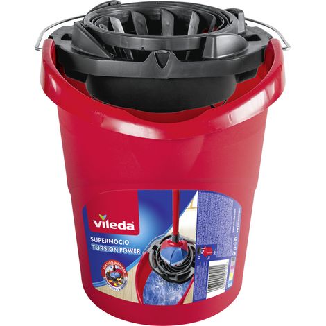 Vileda Wischmopeimer für Supermocio mit PowerPress 10 L Eimer (1/7)