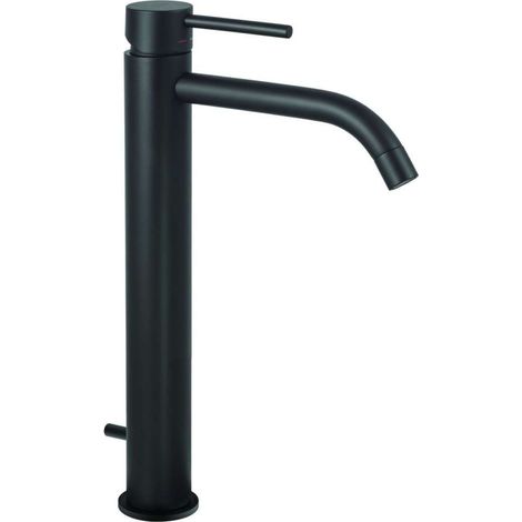 Paffoni - Einhebel-Verlängerungs-Waschtischmischer Light schwarz matt (1/3)