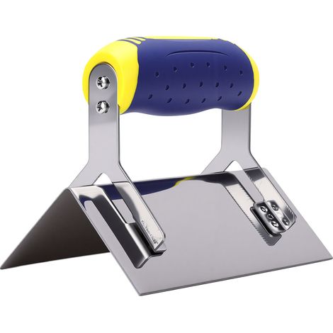 Truelle d'angle extérieur pour cloisons sèches, en acier inoxydable, pour chantier de construction (1/5)