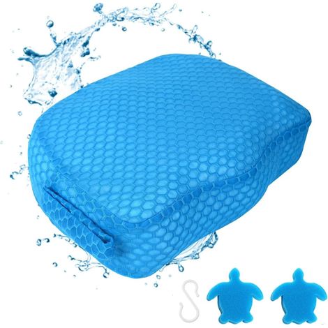 Coussin pour spa et jacuzzi - 40 x 30,5 x 12 cm - Coussin de siège de spa - Coussin de bain - Oreiller de bain - Accessoires pour spa et jacuzzi - Convient pour spa, jacuzzi et bain à remous (1/5)