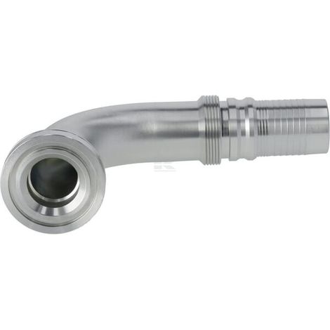 Racor de prensado 4SH-DN40 con brida SAE 酶63,5 mm a 90掳 ALFAGOMMA SFSH402490G2 (1/3)