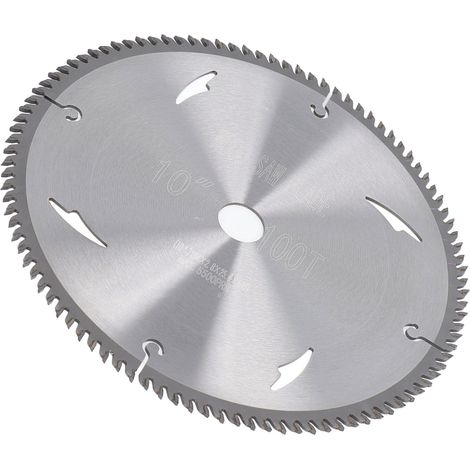 Wechselzahn-Kreissägeblatt aus Hartmetall, silberfarben, stoßfest, zum Schneiden von Spanplatten (1/5)