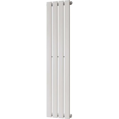 Typhoon - White Vertical Radiator H1200mm x W272mm Single Panel (1/3)